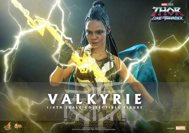 Hot Toys Valkyrie Sixth Scale Figure 911757 MMS673 Marvel Comics / Thor Love and Thunder