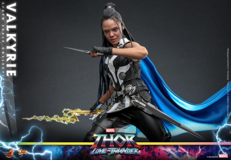 Hot Toys Valkyrie Sixth Scale Figure 911757 MMS673 Marvel Comics / Thor Love and Thunder