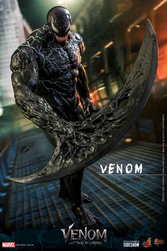 Hot Toys Venom Sixth Scale Figure - 909871 - Marvel Comics / Venom Let There Be Carnage - MMS626