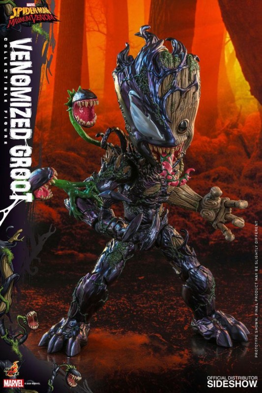 Hot Toys Venomized Groot Collectible Figure TMS 027 - Spider-Man: Maximum Venom