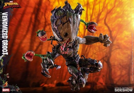 Hot Toys Venomized Groot Collectible Figure TMS 027 - Spider-Man: Maximum Venom - Thumbnail