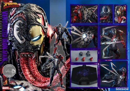 Hot Toys Venomized Iron Man Sixth Scale Figure - 907026 - AC4 - Marvel Comics / Marvel’s Spider-Man: Maximum Venom - Thumbnail