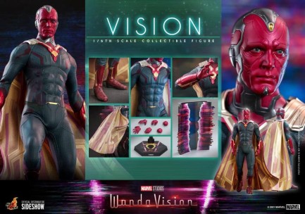 Hot Toys Vision Sixth Scale Figure - TMS37 907936 - Marvel Comics / WandaVision - Thumbnail