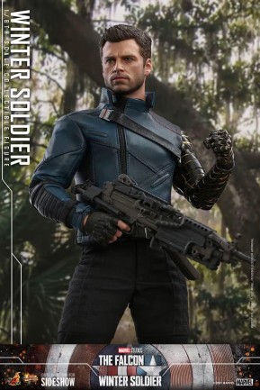 Hot Toys Winter Soldier Sixth Scale Figure - TMS39 - 908033 - Marvel Comics / The Falcon and the Winter Soldier - Thumbnail