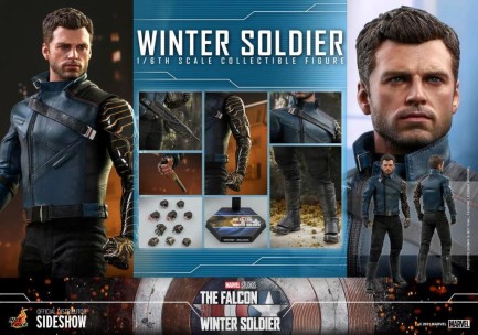 Hot Toys Winter Soldier Sixth Scale Figure - TMS39 - 908033 - Marvel Comics / The Falcon and the Winter Soldier - Thumbnail