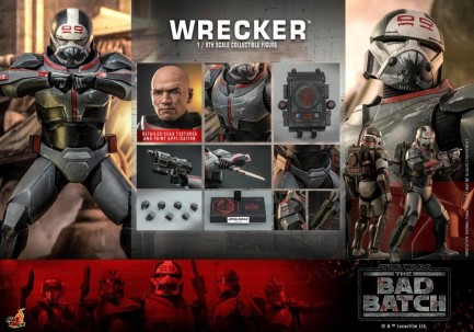 Hot Toys Wrecker Sixth Scale Figure 911170 TMS099 Star Wars / The Bad Batch - Thumbnail