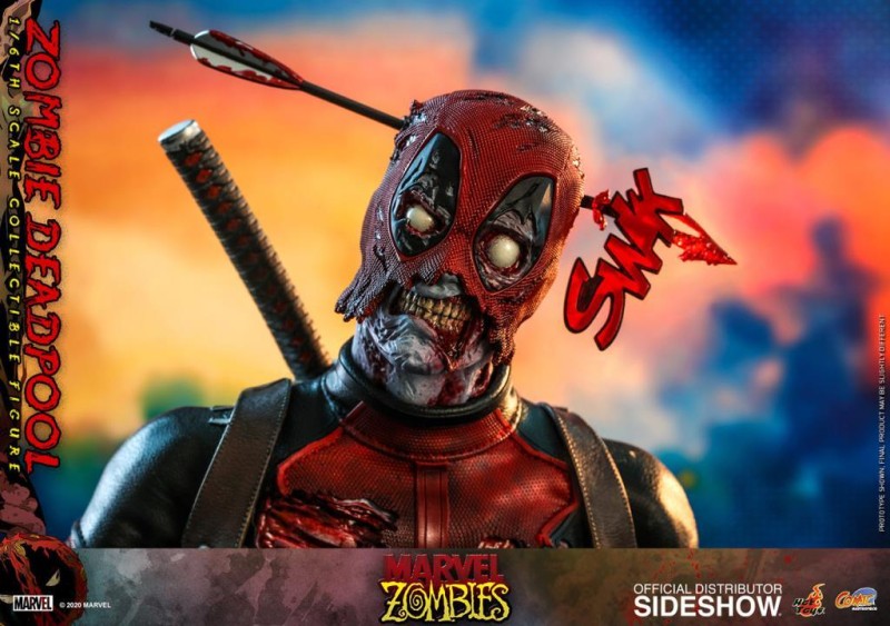 Hot Toys Zombie Deadpool Sixth Scale Figure 907337