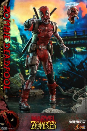 Hot Toys Zombie Deadpool Sixth Scale Figure 907337 - Thumbnail