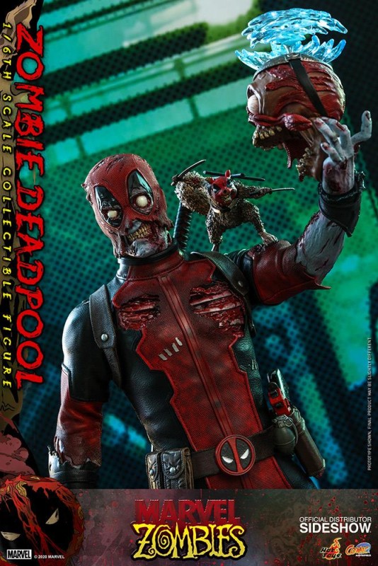 Hot Toys Zombie Deadpool Sixth Scale Figure 907337