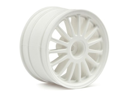 HPI - HPI 108075 WR8 Tarmac Wheel White Model Araba Jant Seti 2 Adet (1/10 Model Araba Jantıdır)