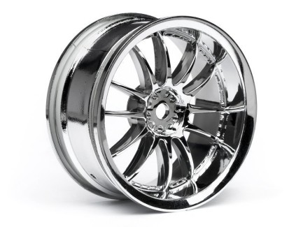 HPI - HPI 3280 Work Xsa 02C Wheel 26mm Chrome 