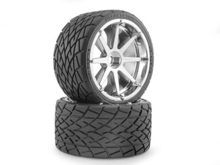 HPI - HPI 4729 Mounted Phaltline Tire Rc Lastik Jant Takımı 140x70mm 