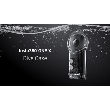 Insta360 ONE X için Su Geçirmez Housing Dalış Muhafazası Orijinal - Thumbnail