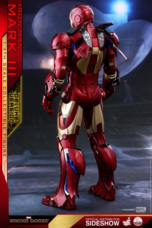 Hot Toys Iron Man Mark III Deluxe Version Quarter Scale Figure 903412