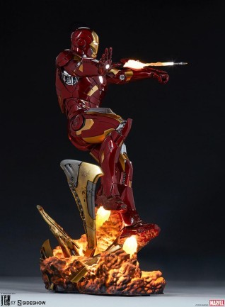 Sideshow Collectibles Iron Man Mark VII Maquette - Thumbnail