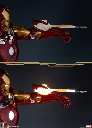 Sideshow Collectibles Iron Man Mark VII Maquette - Thumbnail