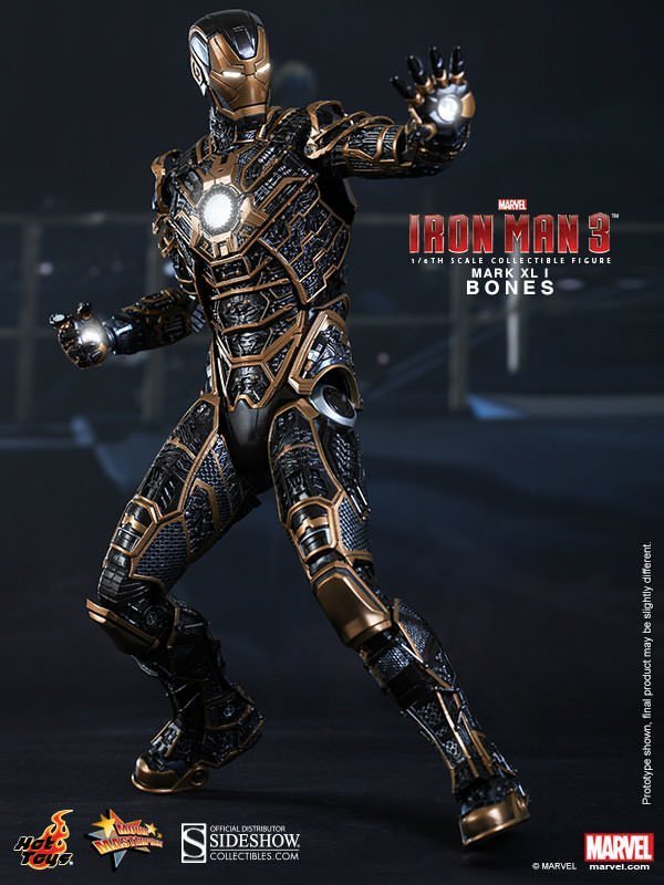 Hot Toys Iron Man Mark XLI Bones Sixth Scale Figure