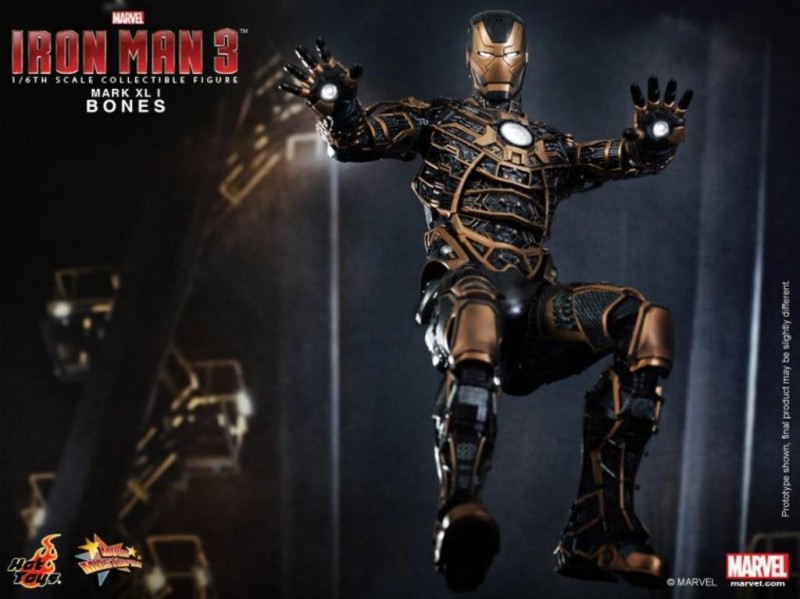 Hot Toys Iron Man Mark XLI Bones Sixth Scale Figure