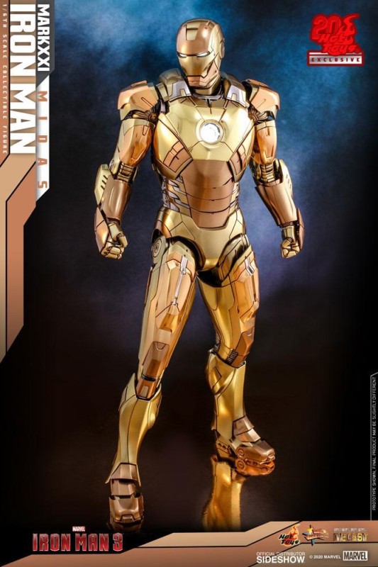 Hot Toys Iron Man Mark XXI (Midas) Sixth Scale Figure MMS586