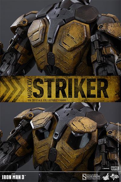 Hot Toys Iron Man Mark XXV Striker Sixth Scale Figure