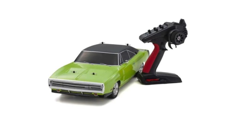 Kyosho Fazer MK2 1/10 4WD Dodge Charger 1970 Sublime Green Elektrikli Asfalt Rc Uzaktan Kumandalı Model Araba