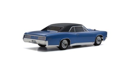 Kyosho Fazer MK2 Pontiac GTO 1967 Elektrikli Asfalt Rc Uzaktan Kumandalı Model Araba Mavi - Thumbnail