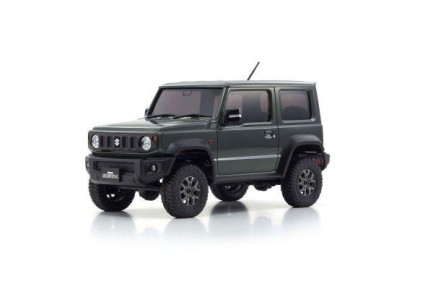 Kyosho Mini-Z 4X4 MX-01 Suzuki Jimny Sierra Jungle Green RTR Rc Elektrikli Model Araba - Thumbnail