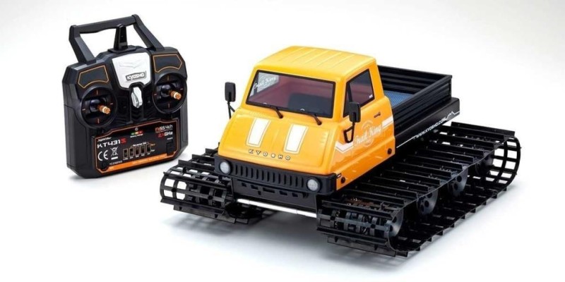 Kyosho Trail King 1/12 Paletli Rc Kamyon RTR Kullanıma Hazır Sarı