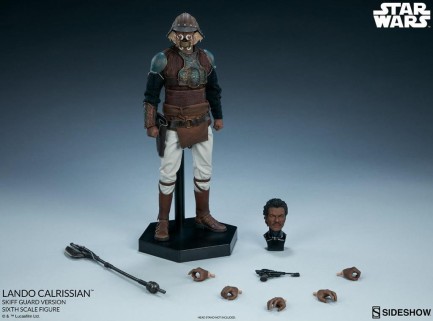 Sideshow Collectibles Lando Calrissian (Skiff Guard Version) Sixth Scale Figure - Thumbnail