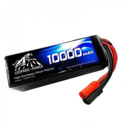 Leopard Power 10000 mAh 11.1V 3S 25C UAV & Multirotor Lityum Polimer Lipo Batarya Pil - Thumbnail