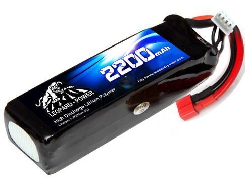 Leopard Power 2200 mAh 18.5V 5S 30C Lityum Polimer Lipo Batarya Pil T Plug