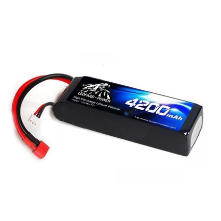 Leopard Power 4200 mAh 18.5V 5S 30C Lityum Polimer Lipo Batarya Pil T Plug - Thumbnail