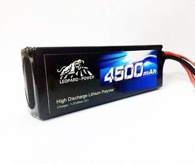 Leopard Power 4500 mAh 11,1V 3S 70C Lipo Batarya