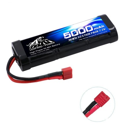 Leopard Power 5000mAh 7.2V Nimh Batarya Pil - Thumbnail