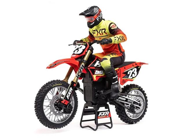 LOSI 1/4 Promoto-MX RC Elektrikli Motosiklet RTR (Batarya ve Şarj Aleti Dahildir)