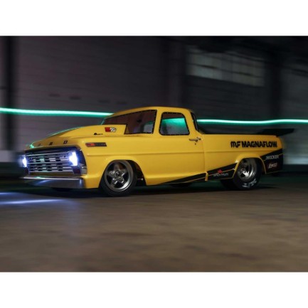 Losi 22S '68 Ford F100 No Prep 1/10 RTR Brushless Drag Race Truck (Magnaflow) w/Spektrum SLT3 2.4GHz Radio Sarı - Thumbnail