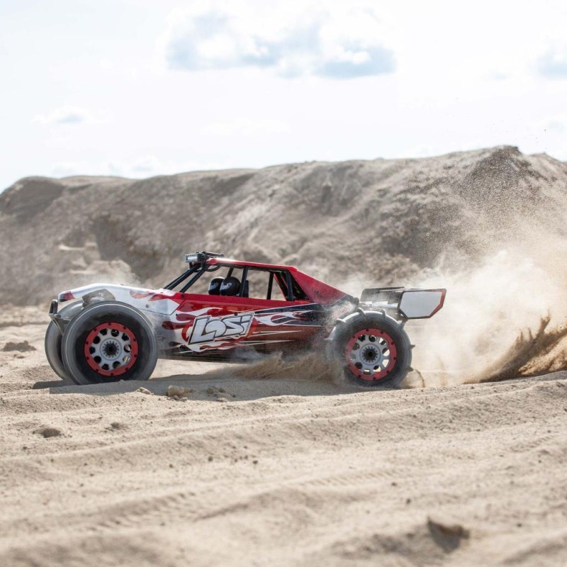 Losi DBXL 2.0 Desert Buggy 1/5 RTR 4WD Gas Buggy (ICON) w/Spektrum SLT3 2.4GHz Radio Uzaktan Kumandalı Model Araba