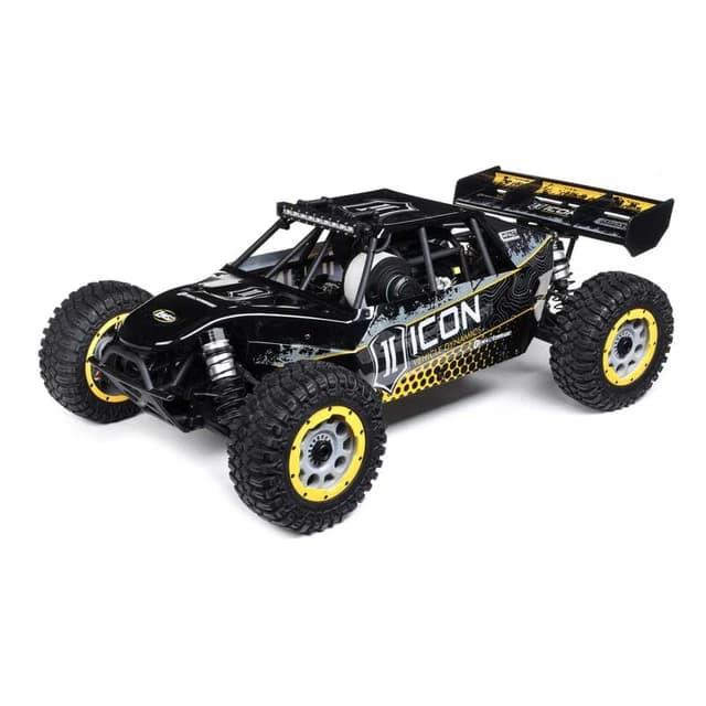 Losi DBXL 2.0 Desert Buggy 1/5 RTR 4WD Gas Buggy (ICON) w/Spektrum SLT3 2.4GHz Radio Uzaktan Kumandalı Model Araba Siyah