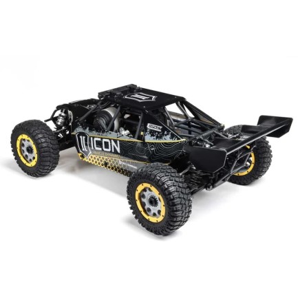 Losi DBXL 2.0 Desert Buggy 1/5 RTR 4WD Gas Buggy (ICON) w/Spektrum SLT3 2.4GHz Radio Uzaktan Kumandalı Model Araba Siyah - Thumbnail