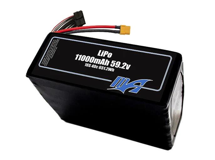 MaxAmps 11000 mAh 16S 40C 59.2v Lityum Polimer LiPo Batarya Pil