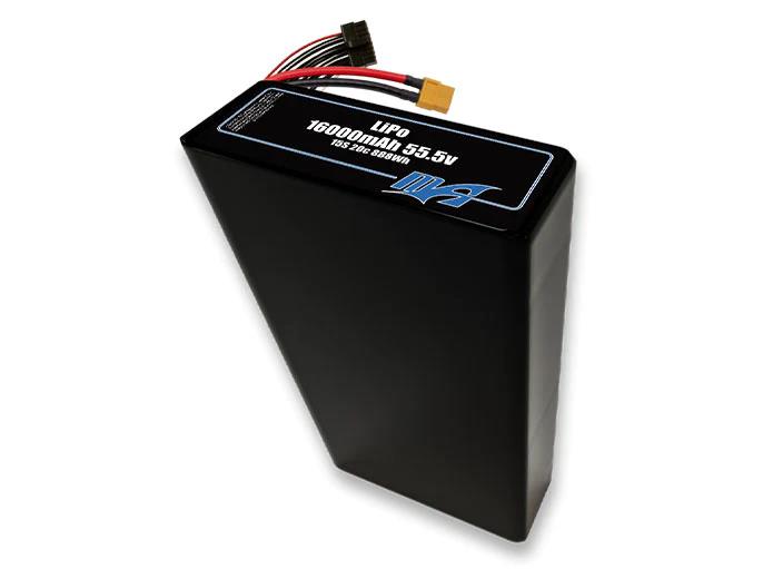 MaxAmps 16000 mAh 15S 2P 20C 55.5v Lityum Polimer LiPo Batarya Pil