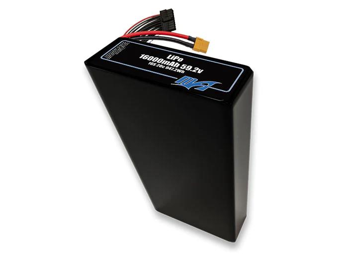 MaxAmps 16000 mAh 16S 2P 20C 59.2v Lityum Polimer LiPo Batarya Pil