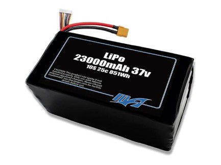 MaxAmps - MaxAmps 23000 mAh 10S 25C 37v Lityum Polimer LiPo Batarya Pil