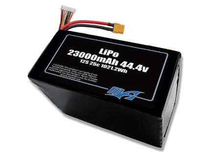 MaxAmps - MaxAmps 23000 mAh 12S 25C 44.4v Lityum Polimer LiPo Batarya Pil