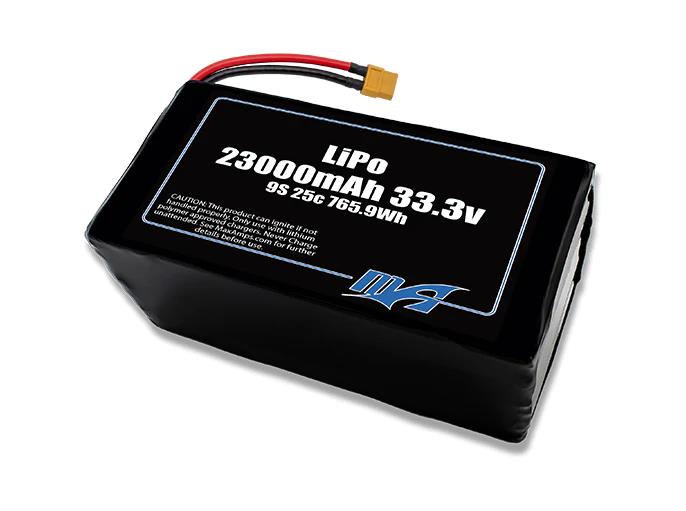 MaxAmps 23000 mAh 9S 25C 33.3v LiPo Batarya Pil