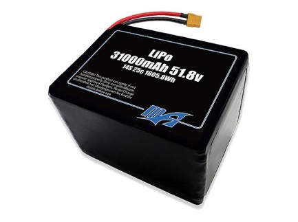 MaxAmps - MaxAmps 31000 mAh 14S 25C 51.8v Lityum Polimer LiPo Batarya Pil 