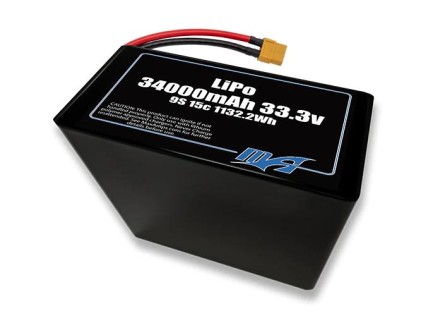 MaxAmps - MaxAmps 34000 mAh 9S 2P 15C 33.3v Lityum Polimer LiPo Batarya Pil