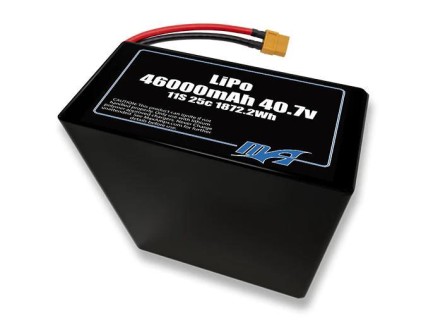 MaxAmps 46000 mAh 11S 2P 25C 40.7v Lityum Polimer LiPo Batarya Pil - Thumbnail