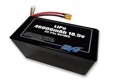 MaxAmps - MaxAmps 46000 mAh 5S 2P 25C 18.5v Lityum Polimer LiPo Batarya Pil