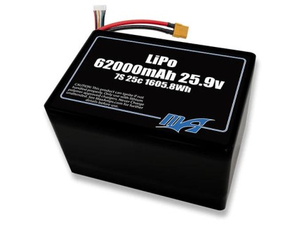 MaxAmps - MaxAmps 62000 mAh 7S 2P 25C 25.9v Lityum Polimer LiPo Batarya Pil